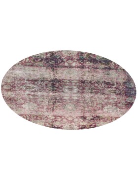 Lila Persien Persisk vintage matta  209 x 209 cm