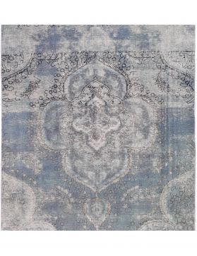 Square  Vintage Carpet  blue <br/>198 x 198 cm