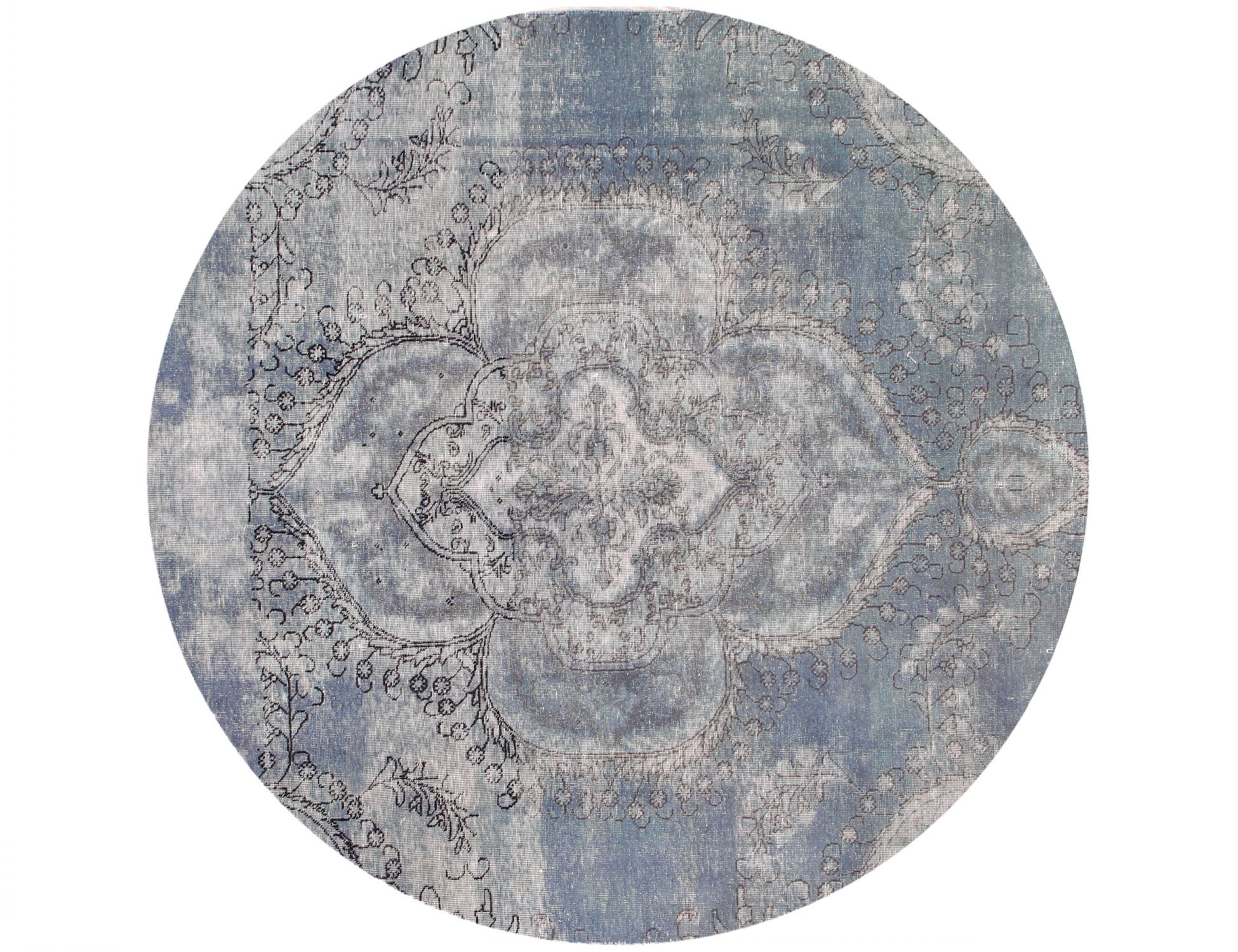 Tappeto vintage persiano  blu <br/>198 x 198 cm