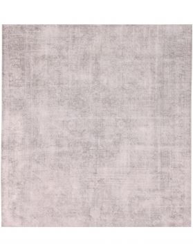 Persisk Vintagetæppe 240 x 240 grå