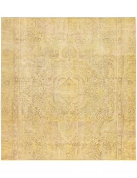Square  Vintage Carpet  yellow  <br/>214 x 214 cm