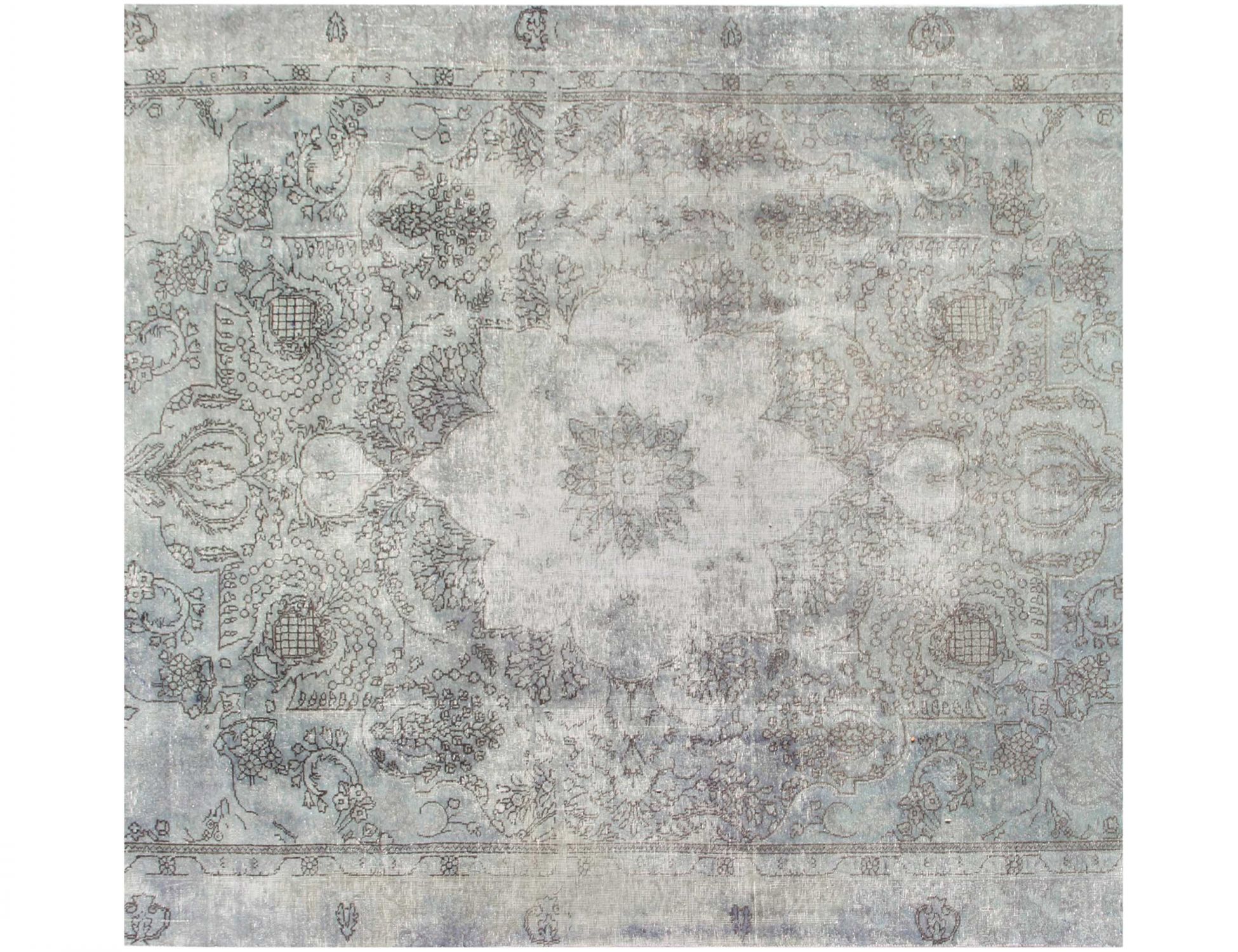 Tappeto vintage persiano  grigo <br/>227 x 227 cm