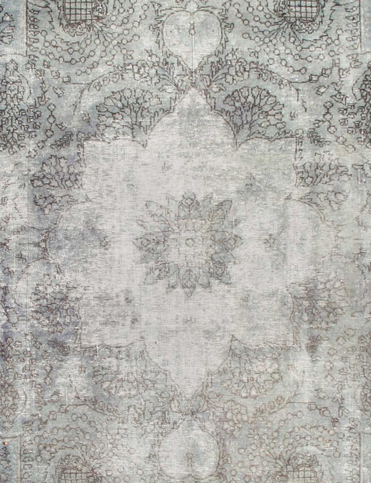 Perzisch Vintage Tapijt  grijs <br/>227 x 227 cm