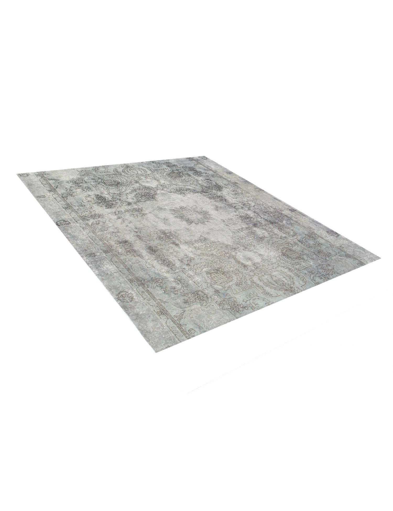 Quadrat  Vintage Teppich  grau <br/>227 x 227 cm