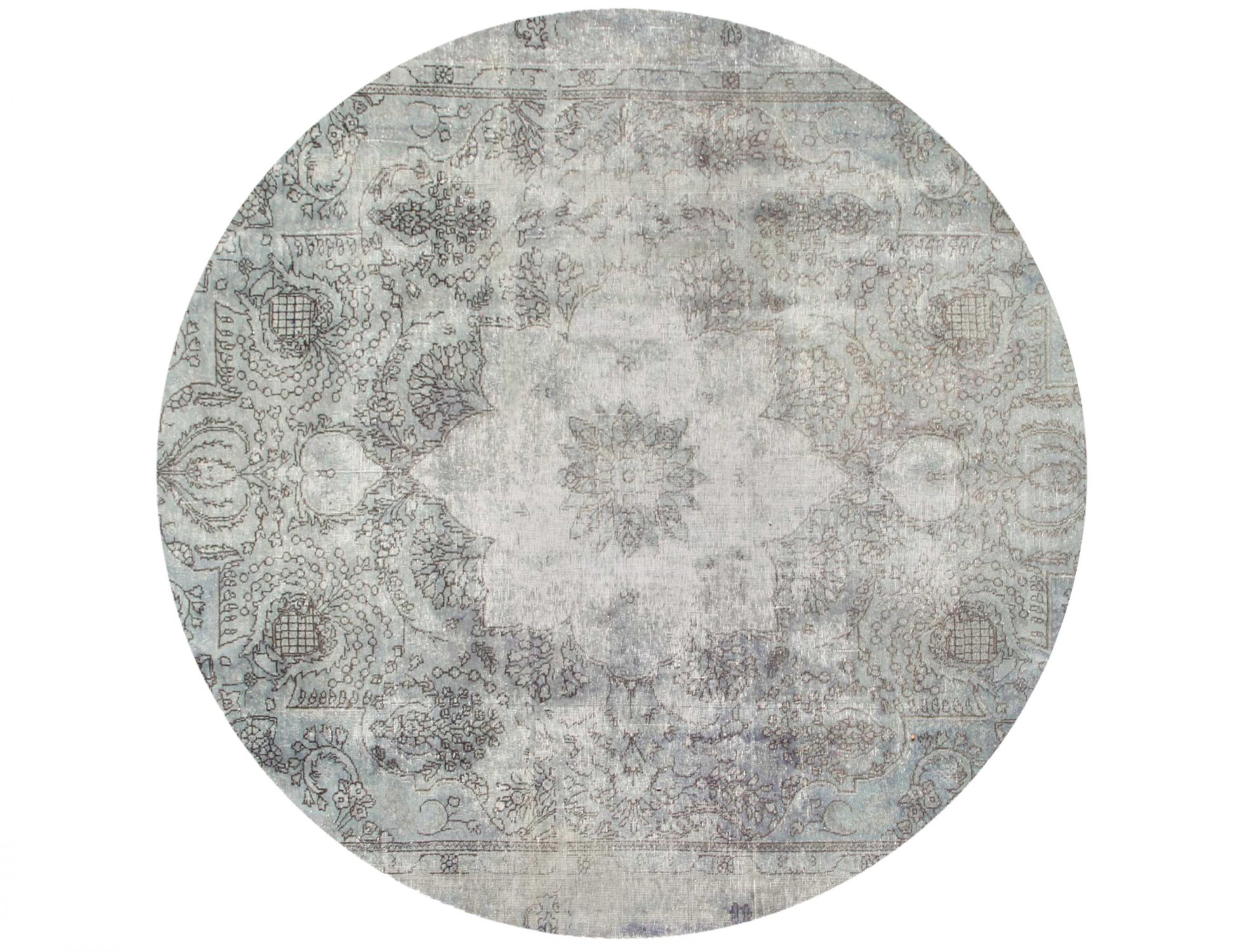 Tappeto vintage persiano  grigo <br/>227 x 227 cm