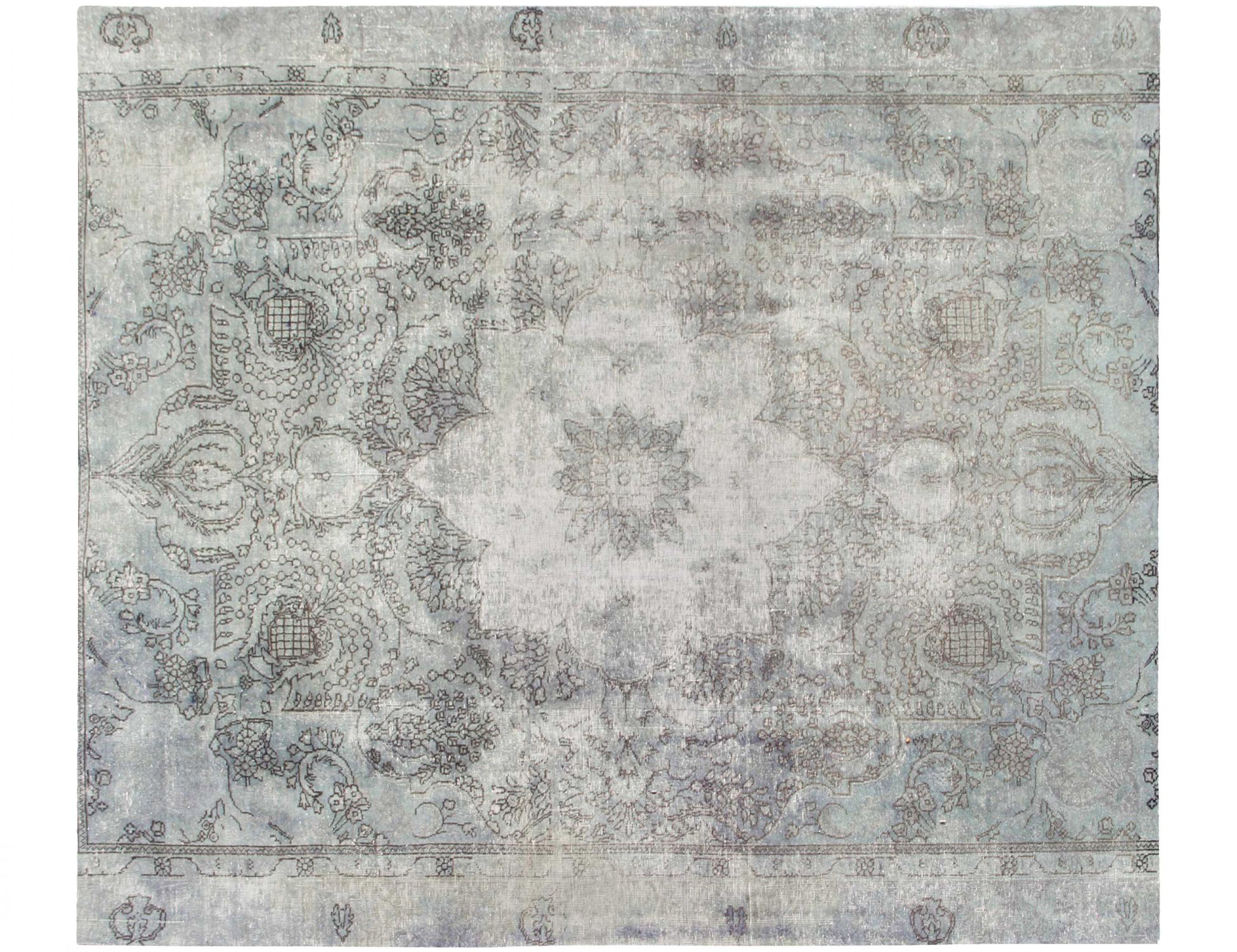 Tappeto vintage persiano  grigo <br/>260 x 227 cm