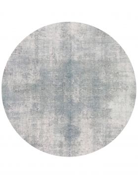 Round  Vintage Carpet  blue <br/>185 x 185 cm