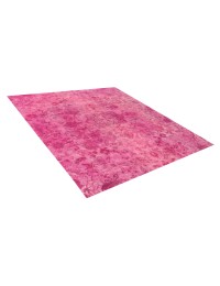 Rosa Persa Alfombra persa vintage 195 x 195 cm - view 2