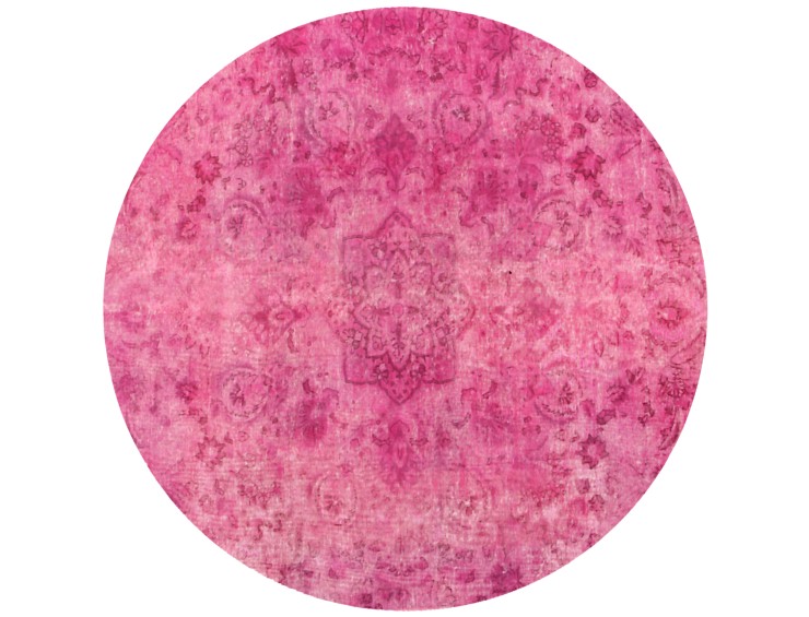 Rosa Persa Alfombra persa vintage 195 x 195 cm