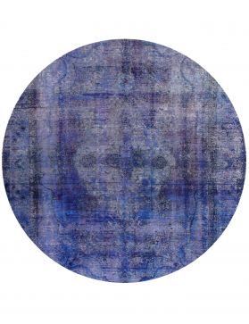 Round  Vintage Carpet  purple  <br/>235 x 235 cm