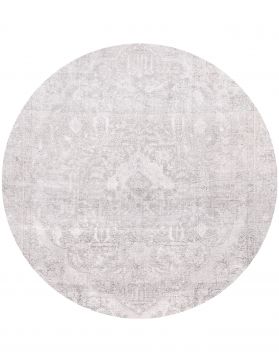Persisk vintage teppe 224 x 224 grå