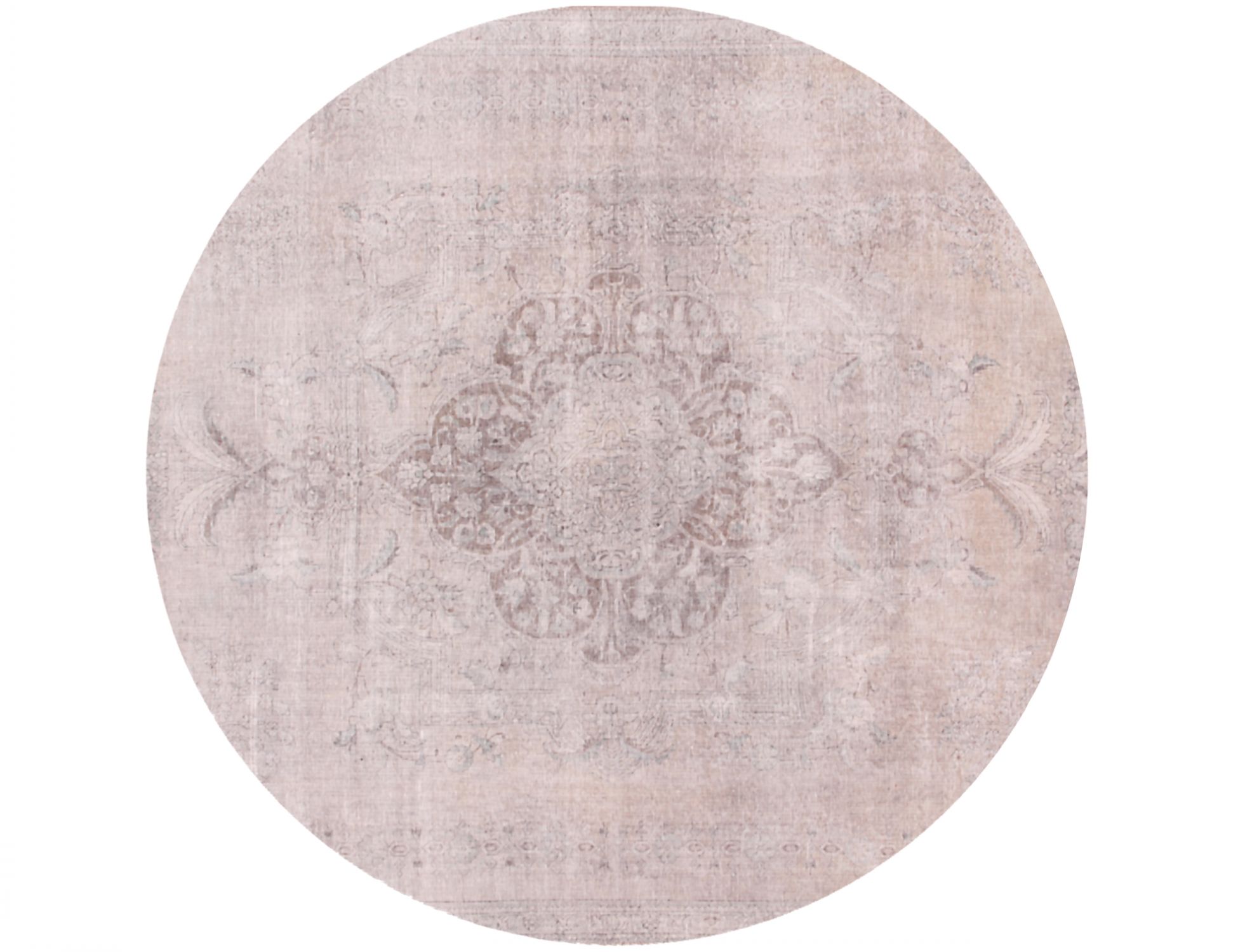 Tappeto vintage persiano  grigo <br/>222 x 222 cm