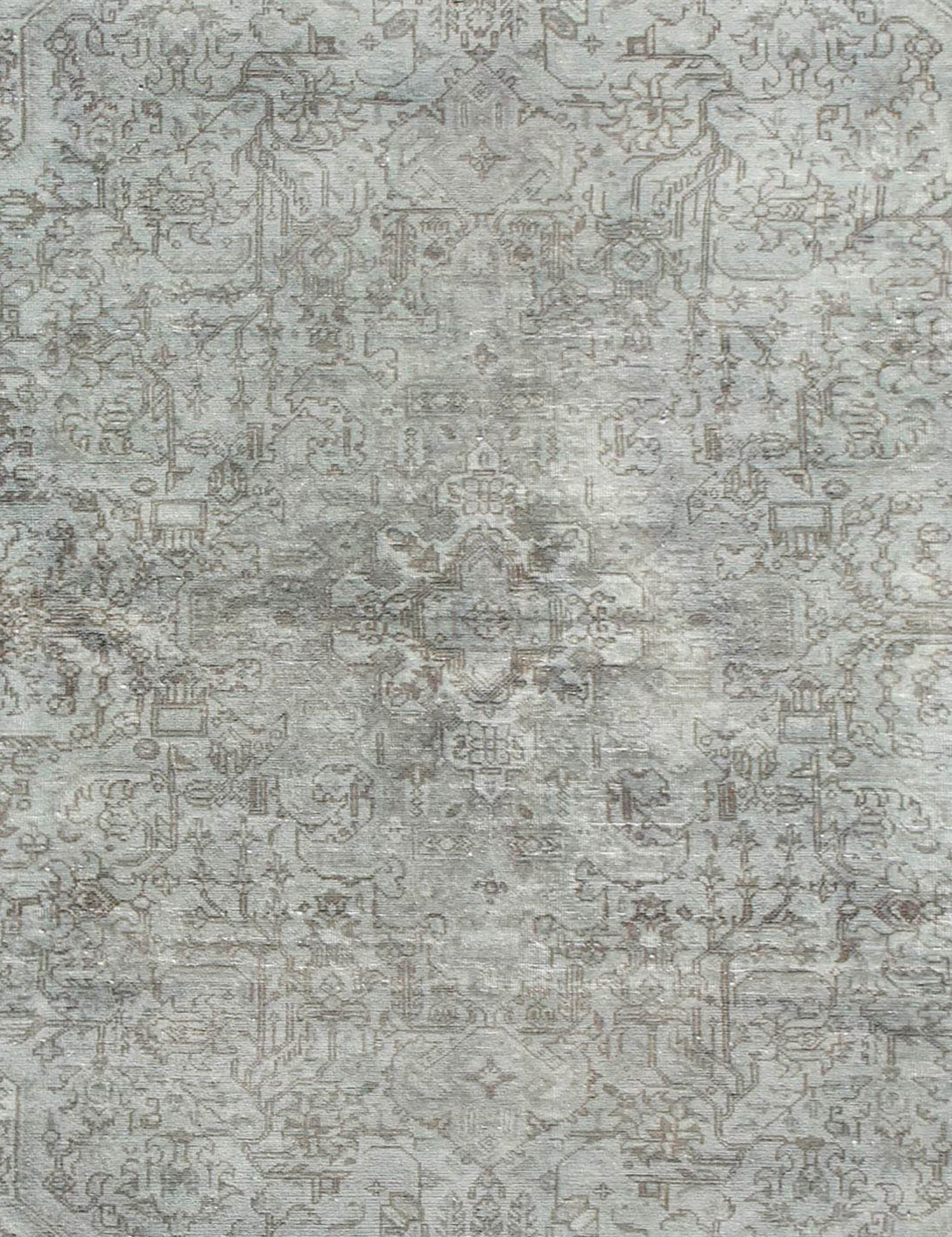 Quadrat  Vintage Teppich  grün <br/>190 x 190 cm