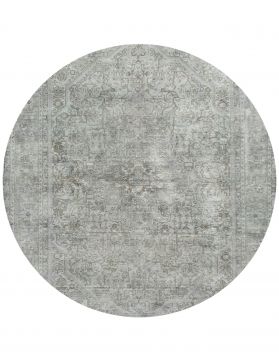 Persisk vintage teppe 190 x 190 grønn