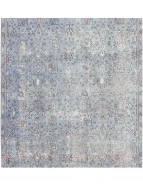 Tapis Persan vintage 223 x 223 bleu