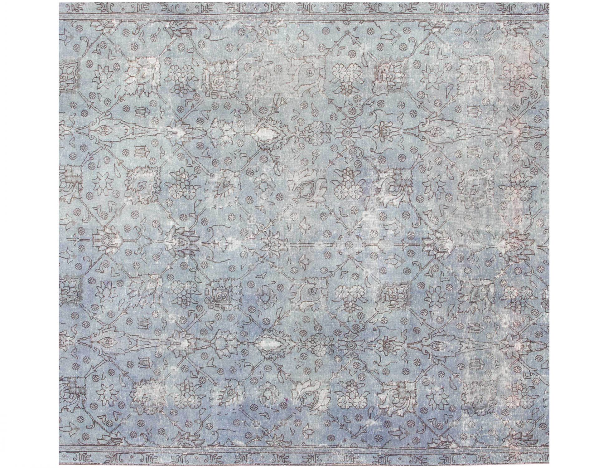Tappeto vintage persiano  blu <br/>223 x 223 cm