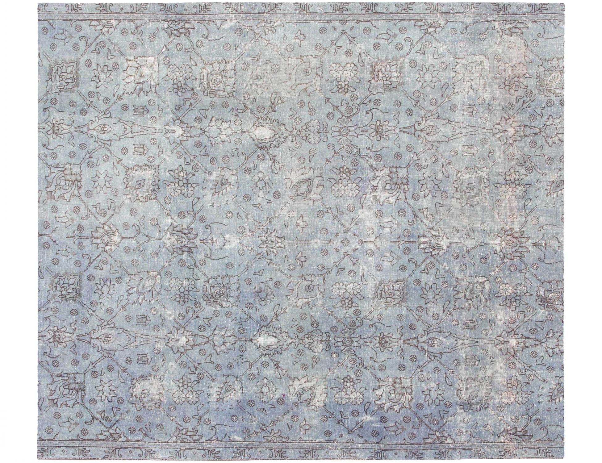 Tappeto vintage persiano  blu <br/>260 x 223 cm