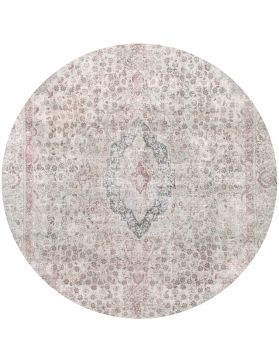 Round  Vintage Carpet  green  <br/>260 x 260 cm