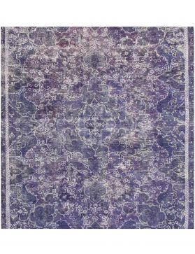 Tapis Persan vintage 200 x 200 violet