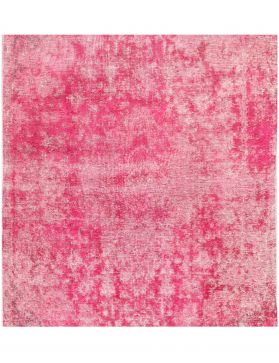 Tapis Persan vintage 233 x 233 rouge