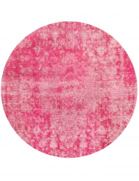 Round  Vintage Carpet  red  <br/>233 x 233 cm