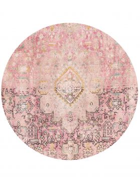 Tappeto vintage persiano  rosa <br/>217 x 217 cm