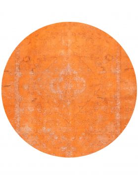 Alfombra persa vintage 174 x 174 naranja