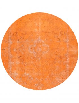 Tapis Persan vintage 174 x 174 orange