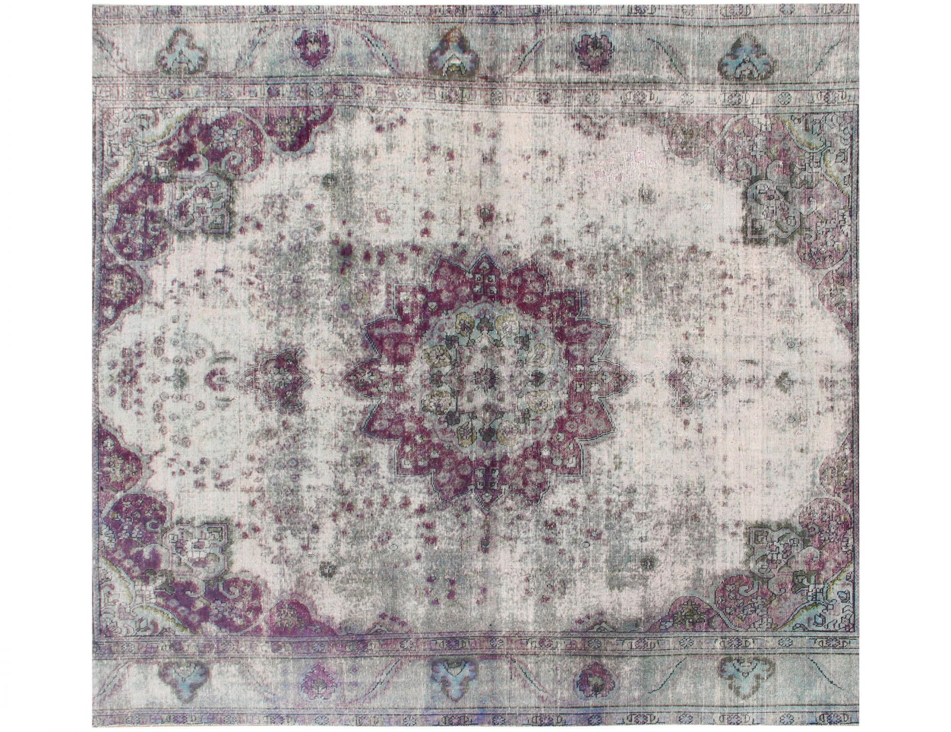 Square  Vintage Carpet  purple  <br/>290 x 290 cm