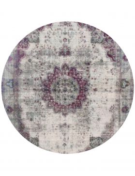 Tapis Persan vintage 290 x 290 violet