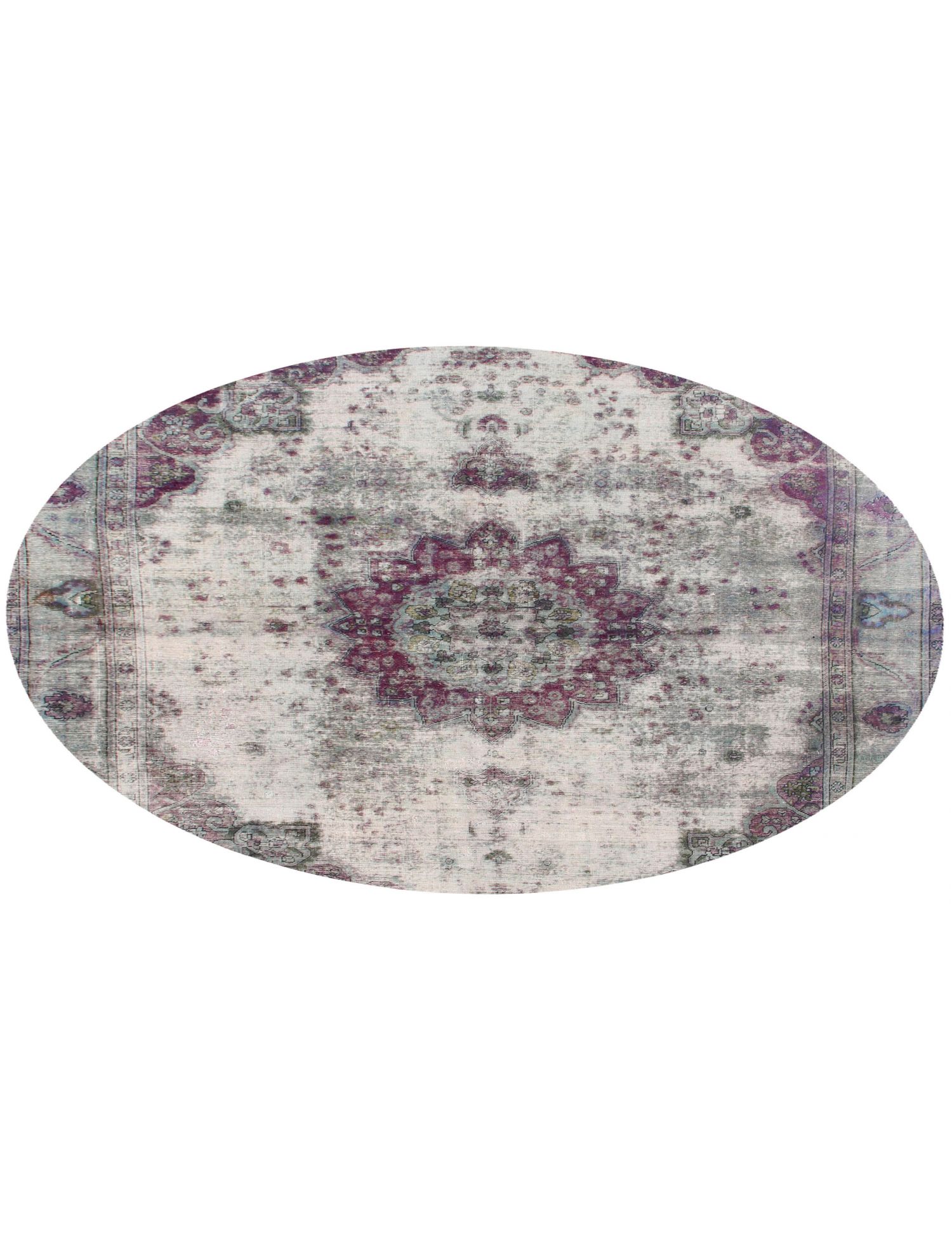 Tapis Persan vintage  violet <br/>290 x 290 cm