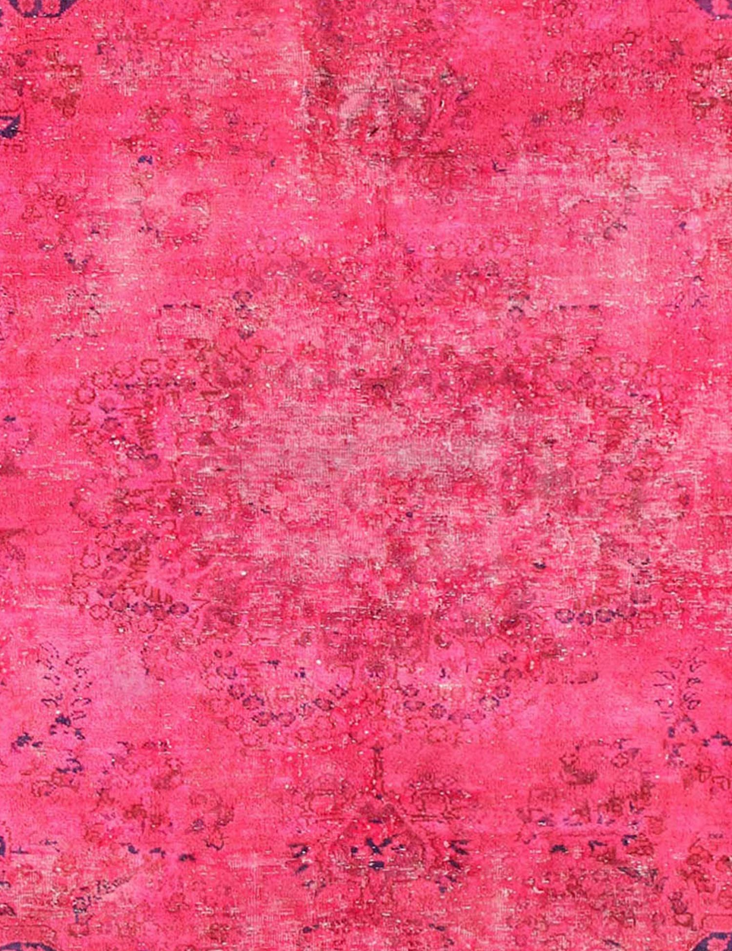 Tapis Persan vintage  rouge <br/>189 x 189 cm