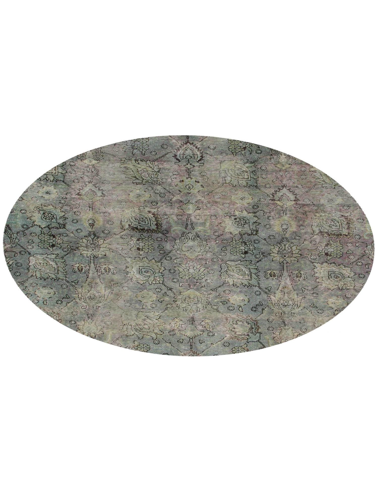 Persisk Vintagetæppe  grøn <br/>192 x 192 cm