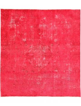 Persischer Vintage Teppich 228 x 228 rot