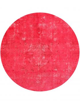 Tapis Persan vintage 228 x 228 rouge