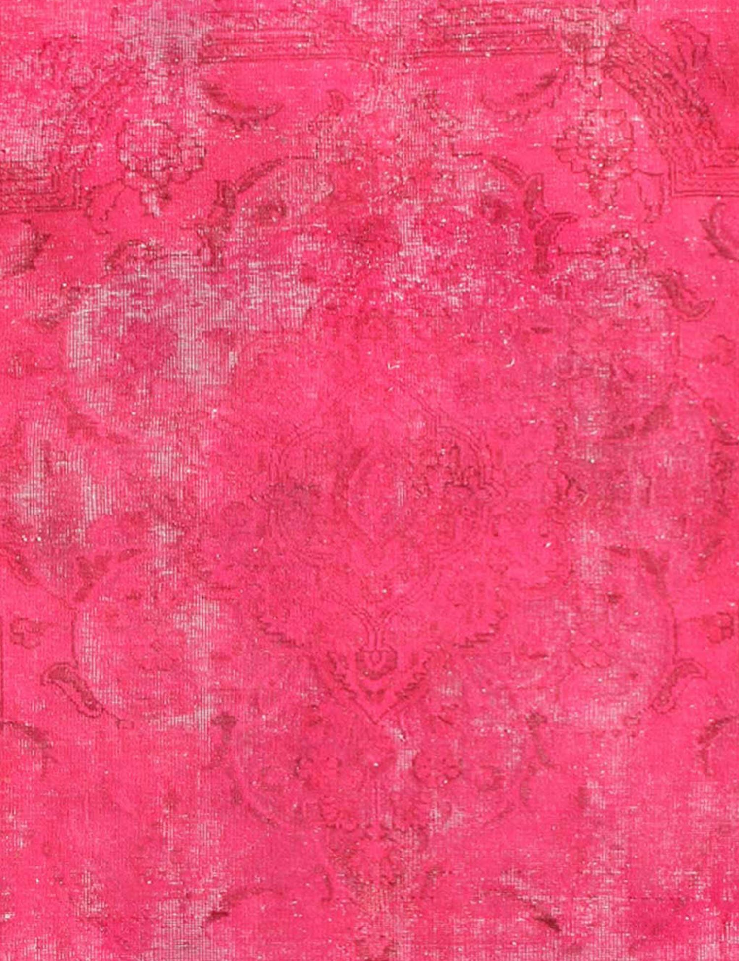 Perzisch Vintage Tapijt  roze <br/>200 x 200 cm