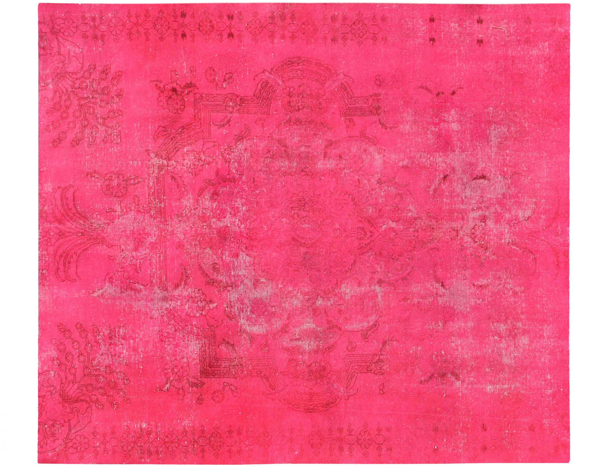 Tappeto vintage persiano  rosa <br/>250 x 200 cm