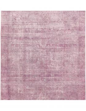Persisk vintage matta 214 x 214 lila
