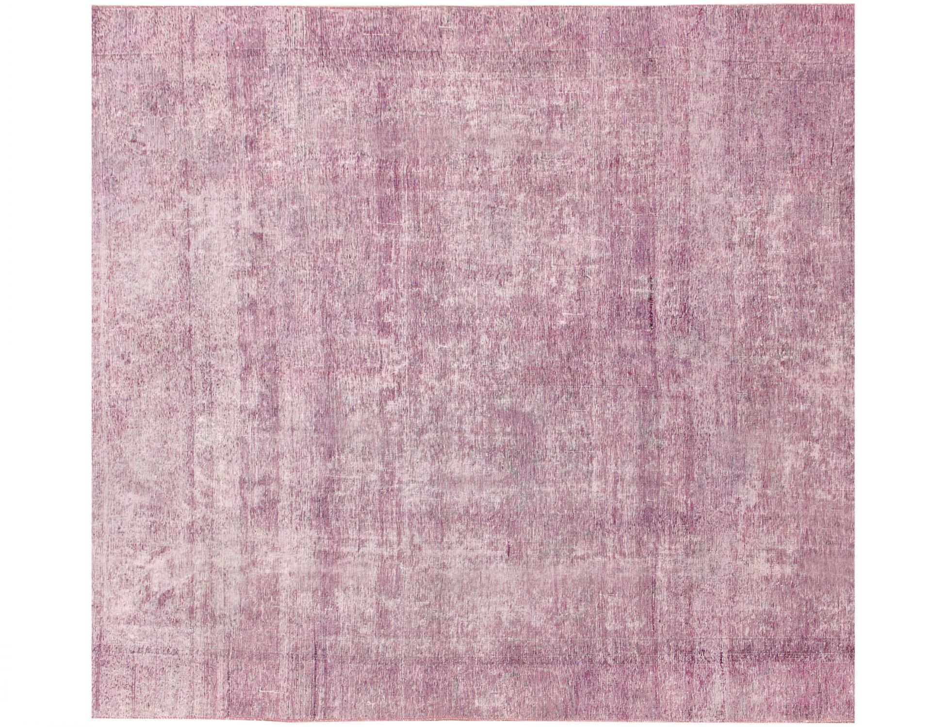 Persisk Vintagetæppe  lilla <br/>214 x 214 cm