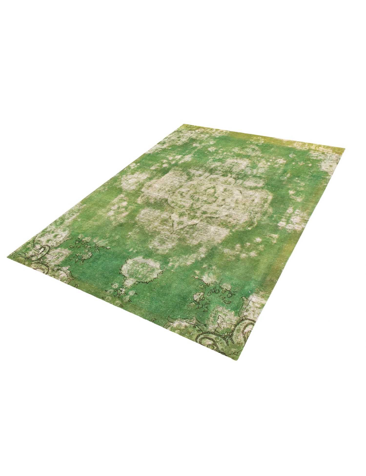 Persisk Vintagetæppe  grøn <br/>250 x 213 cm
