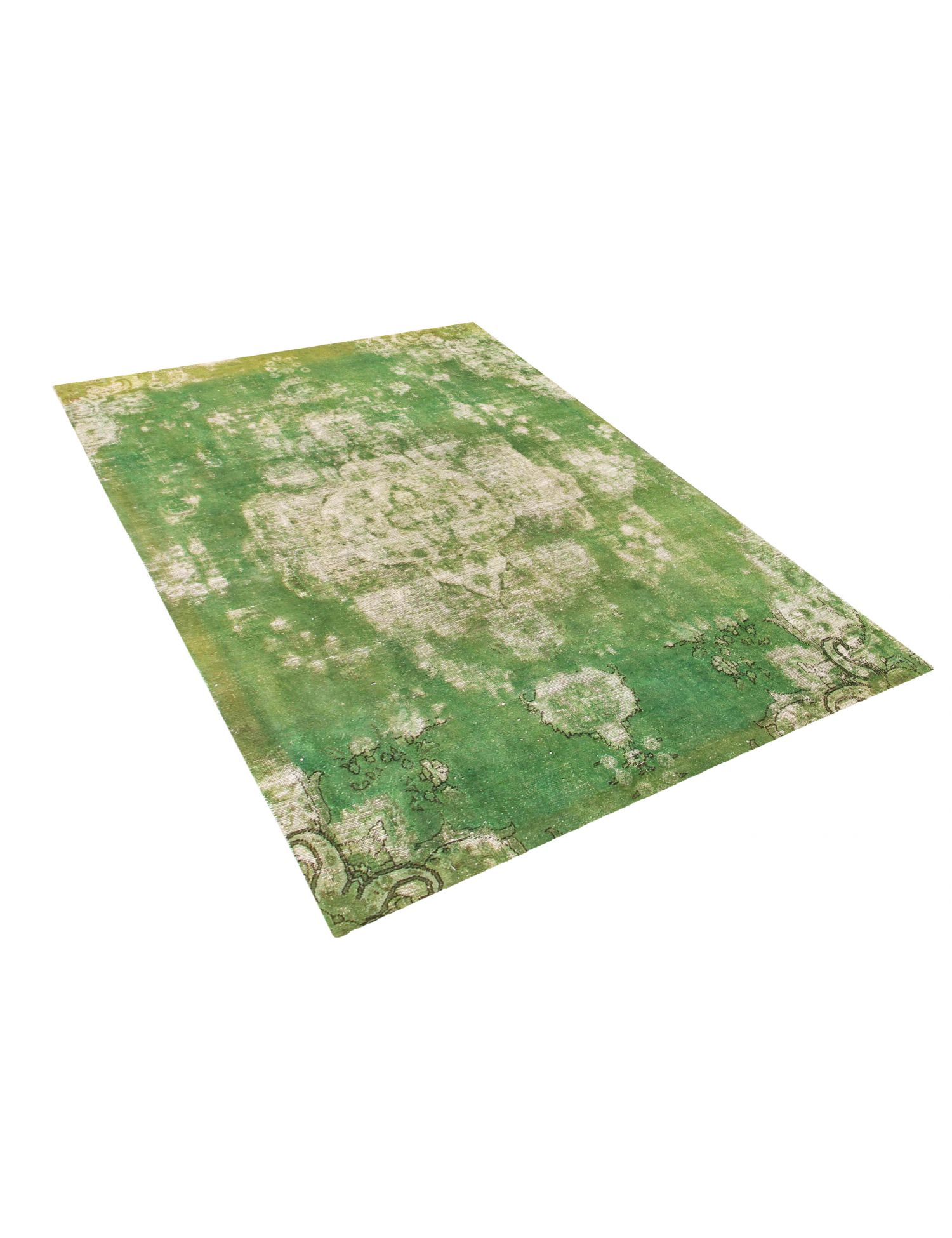 Persischer Vintage Teppich  grün <br/>250 x 213 cm