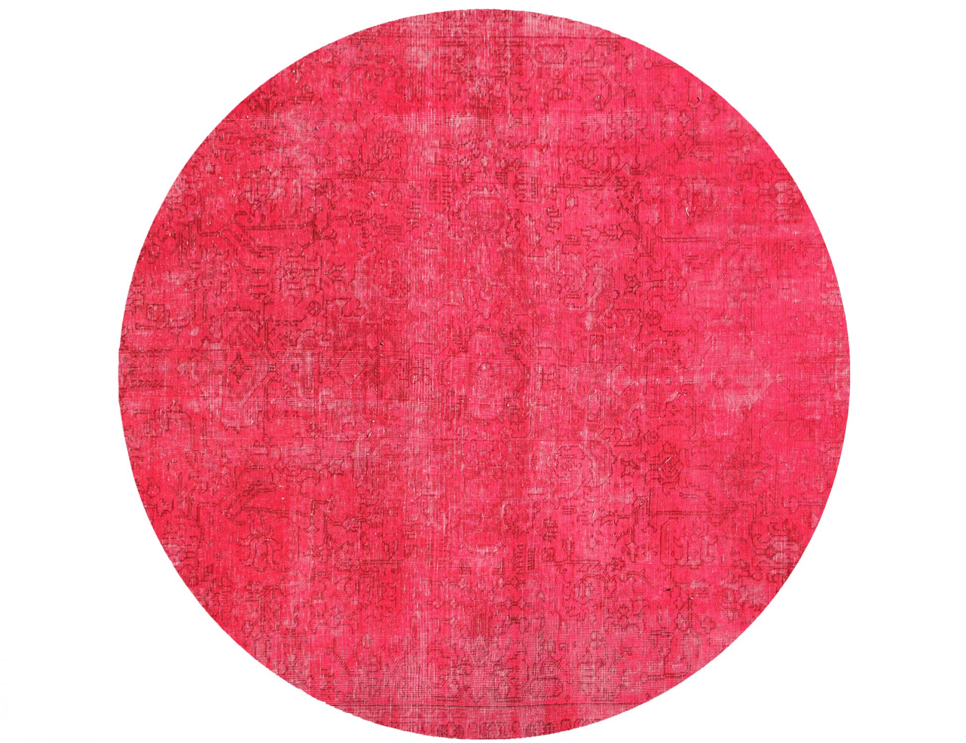 Persisk Vintagetæppe  rød <br/>250 x 250 cm