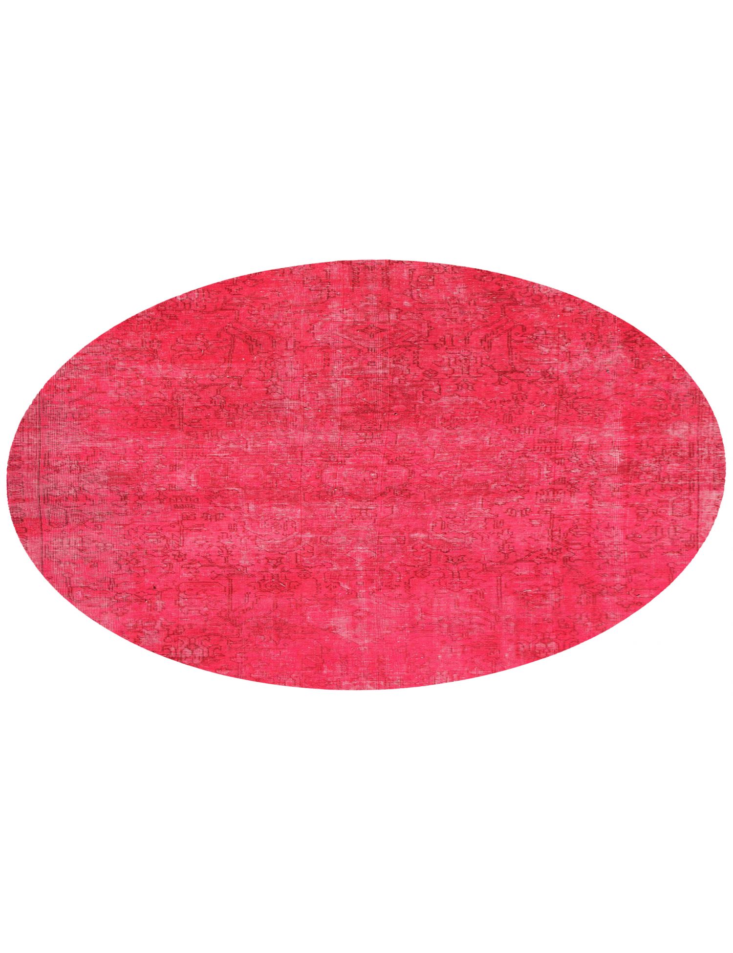 Tapis Persan vintage  rouge <br/>250 x 250 cm