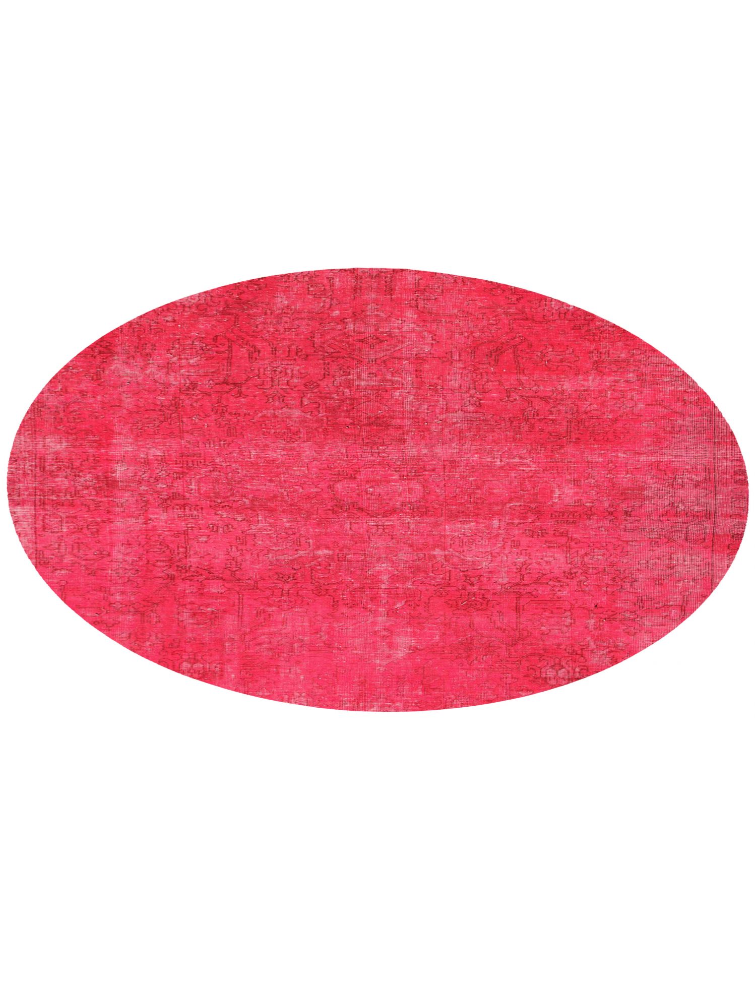Tapis Persan vintage  rouge <br/>250 x 250 cm