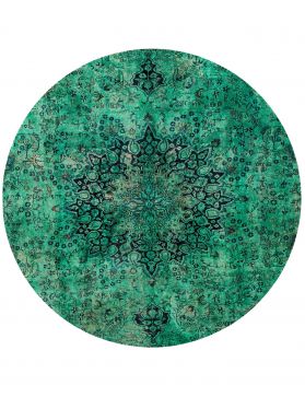 Persian Vintage Carpet 185 x 185 green 