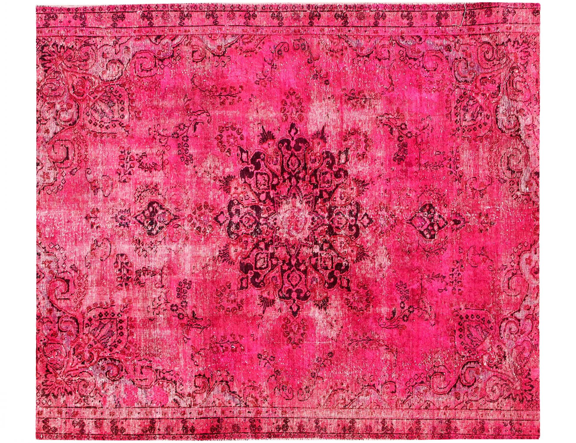Tappeto vintage persiano  rosso <br/>250 x 210 cm