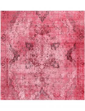 Persischer Vintage Teppich 255 x 255 rot