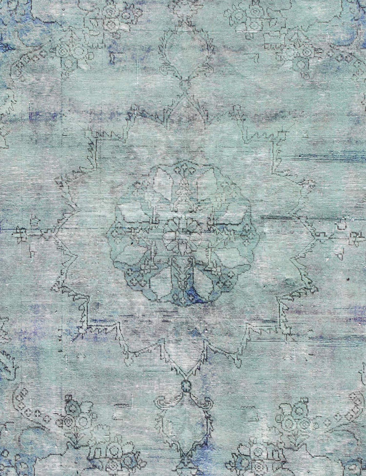 Tappeto vintage persiano  turchese <br/>186 x 186 cm