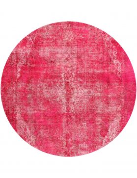 Alfombra persa vintage 270 x 270 rosa
