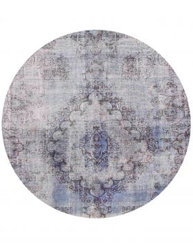 Persisk vintage teppe 198 x 198 blå